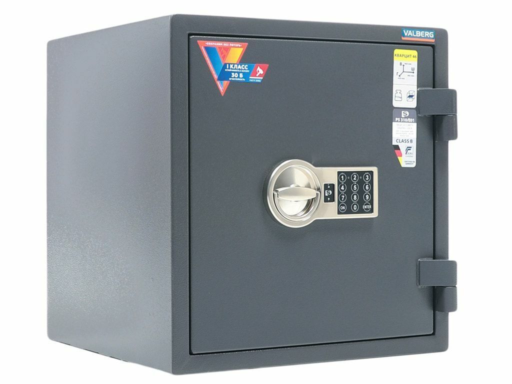 ВЗЛОМОСТОЙКИЙ СЕЙФ VALBERG КВАРЦИТ 46 EL