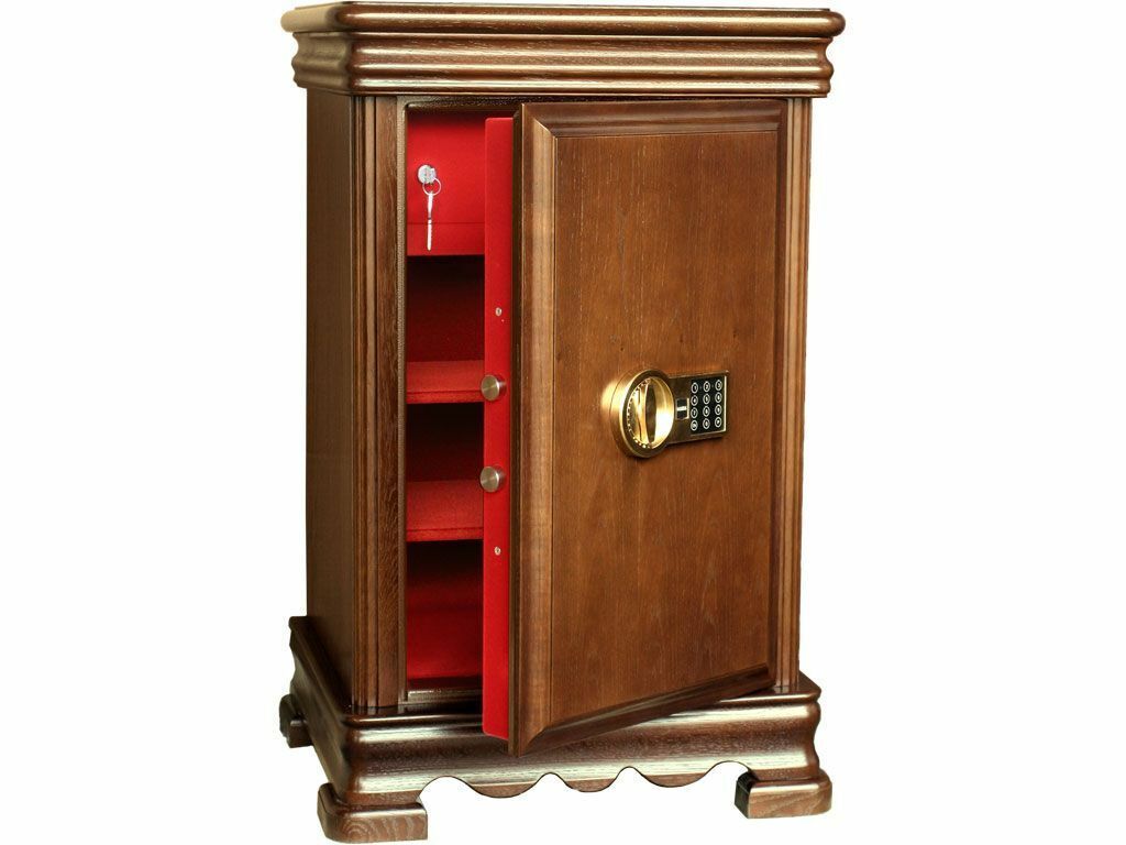 ВЗЛОМОСТОЙКИЙ СЕЙФ В ДЕРЕВЕ VALBERG КАРАТ-67T EL Д