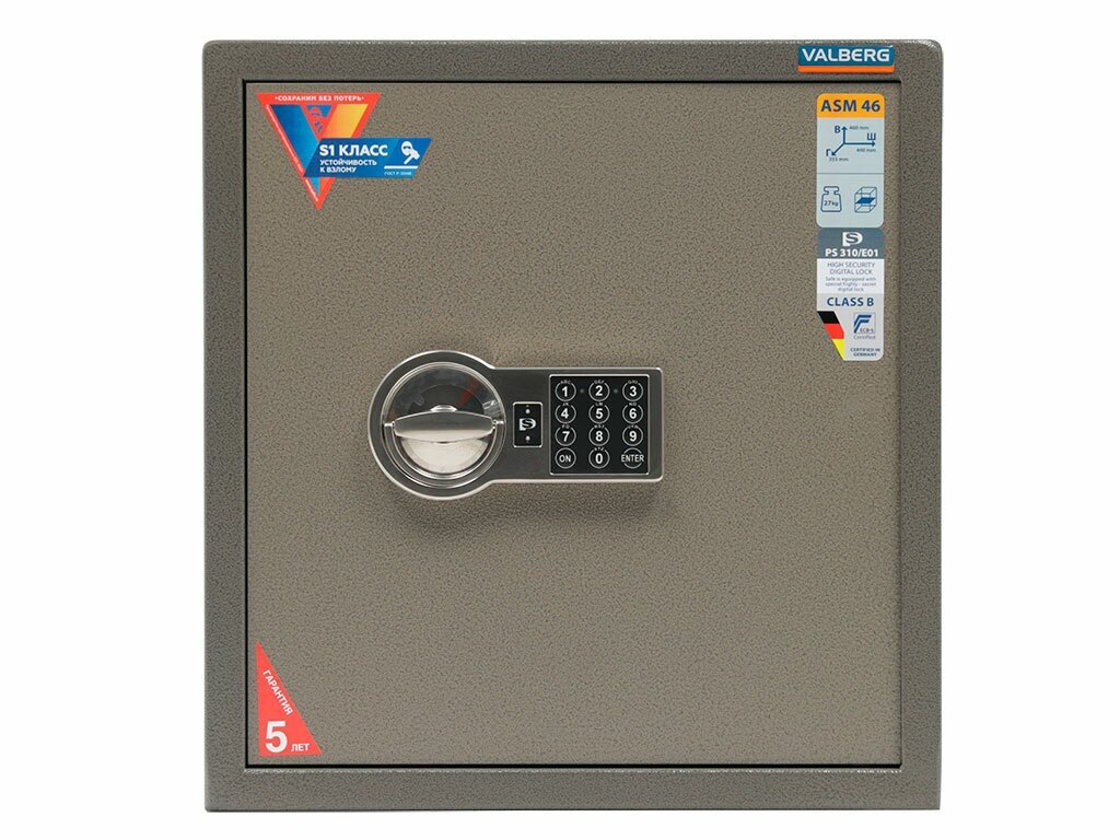 МЕБЕЛЬНЫЙ СЕЙФ VALBERG ASM 46 EL