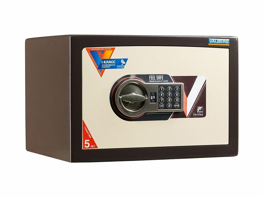 ВЗЛОМОСТОЙКИЙ СЕЙФ VALBERG КАРАТ 30 EL NEW